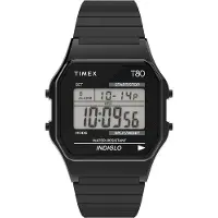 Timex La montre TW2R67000, disponible en version dame et homme, est une montre noire de style sportif et tendance.