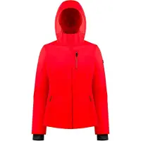 Poivre Blanc - Veste de ski imperméable et respirante - Emma Stretch Ski Jacket Scarlet Red pour Femme - Taille S - Rouge