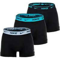 Nike Boxers EDAY COTTON STRETCH TRUNK 3PK hommes - Noir - EU XL