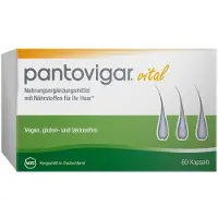 Merz Therapeutics GmbH Pantovigar vital Capsules avec nutriments pour les cheveux 60 pc