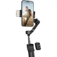 Hohem iSteady X3 Noir – Stabilisateur 3 axes pour smartphone avec éclairage d'appoint magnétique
