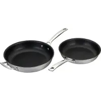 Le Creuset Set de Poêles Le Creuset Stainless Steel (2-pièces)