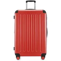 Hauptstadtkoffer - Spree Grande valise extensible XL Trolley Bagage de soute, Check-In Luggage Hardcase, Trolley de voyage 4 roulettes, TSA, 75cm, 119 L,Corail