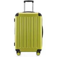 Hauptstadtkoffer Spree - Valise à roulettes 65 cm avec extension, valise rigide, valise enregistrée 20 kg 4 roulettes, valise rigide TSA, 74 L, fougère