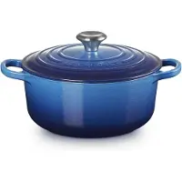 Le Creuset Signature 18 Cm Cocotte Bleu