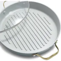 Greenpan Poêle à griller PADOVA SkyBlue 28 cm, Poêle + casserole, Bleu