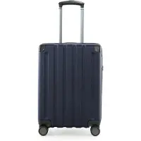 Hauptstadtkoffer Q-Damm - Bagage à main valise avion trolley 4 roues valise cabine Cabin Size valise de bord valise à roulettes TSA, 54 cm, 38 litres ,bleu foncé