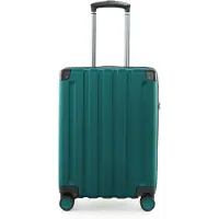 Hauptstadtkoffer Q-Damm - Bagage à main valise avion trolley 4 roues valise cabine Cabin Size valise de bord valise à roulettes TSA, 54 cm, 38 litres ,Aquagrün