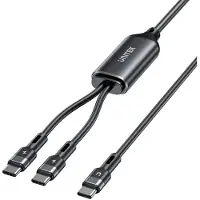 UNITEK C14146abk01-1.8m Usb-a To Usb-c Cable Argenté