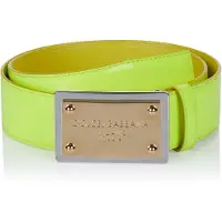 Dolce&Gabbana Ceinture 'Gürtel' jaune