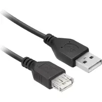 SBS EKON Câble rallonge USB 2.0 Type‑A mâle – femelle