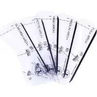 Anastasia Beverly Hills Brow Stencils pochoirs sourcils 5 pcs