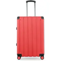 Hauptstadtkoffer - Q-Damm - Valise moyenne à coque dure XL Extension trolley Valise de voyage à double roulettes à soufflet extensible Hardshell Suitcase expandable, TSA, 68 cm, 89 litres,Corail