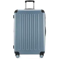 Hauptstadtkoffer - Spree Grande valise extensible XL Trolley Bagage de soute, Check-In Luggage Hardcase, Trolley de voyage 4 roulettes, TSA, 75cm, 119 L,Pool bleu