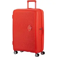 American Tourister trolley Soundbox Spinner 77 / 28 TSA EXP Trolley Neon Orange orange fluo