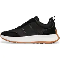 FitFlop F-mode Flow Suede Mix Flatform Chaussures de sport Noir EU 37 Femmes Noir EU 37