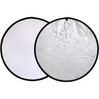 Falcon Eyes Réflecteur CFR-32S Argenté/Blanc 82 cm