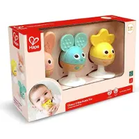 Hape Pack 3 hochets à ventouse Animaux