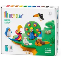 Hey Clay Modeler des oiseaux en argile séchée à l'air