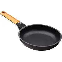 BRA Poêle A281224 Ø 24 cm TEFLON Noir Orange Aluminium Aluminium trempé Ø 24 cm