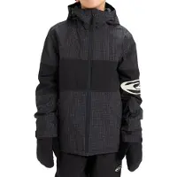 Quiksilver High In The Hood Jacket Noir 8 Years Garçon