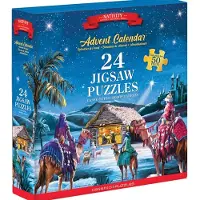 Eurographics Calendrier de l'Avent en forme de puzzle - Nativité