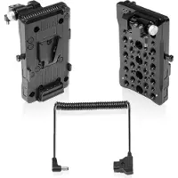 Shape Plaque de batterie pivotante en forme de V pour Canon C70