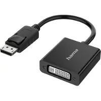 Hama Adaptateur Displayport - Dvi Ultra Hd Noir (200336)