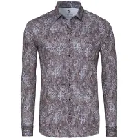 Desoto Chemise Corduroy Optics Marron taille XXL