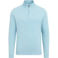 Vercate Pull-over 'No. 15' bleu clair