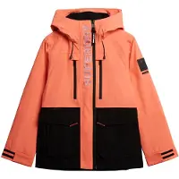 Superdry Veste fonctionnelle corail / noir / blanc