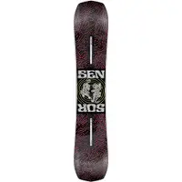 Nidecker - Snowboard all-mountain freestyle - Sensor Women 2026 pour Femme en Bois - Taille 153 cm - Rouge