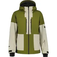 Icepeak - Veste de ski/snowboard stretch - Castres M Olive pour Homme en Silicone - Taille S - Kaki