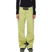 Black Crows - Pantalon de ski imperméable et respirante - W 3L Freebird Pant Wax Yellow pour Femme - Taille S - Jaune