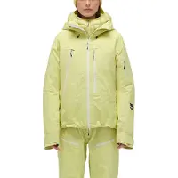 Black Crows - Veste de ski imperméable et respirante - W 3L Freebird Jkt Wax Yellow pour Femme - Taille M - Jaune