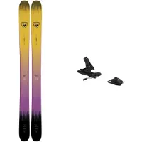 Rossignol - Packs (skis + fix) - Skis Freeride - Pack Sender Free 118 2026 en Bois - Orange