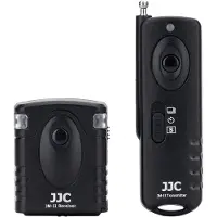 JJC JM D2(II) Commande à distance sans fil par radiofréquence (Funk), Déclencheur à distance, Noir