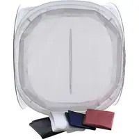 Falcon Eyes LFPB-5 Tente de prise de vue pliable 150x150 cm avec 4 arrière-plans