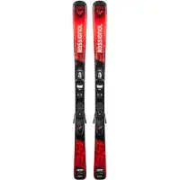Rossignol Hero Jr 100-140 Kid-x+kid 4 Gw Junior Alpine Skis Pack Rouge 110 Enfants