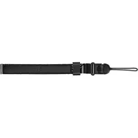 JJC WS 1 Deluxe Quick Release Wrist Strap Silver Gray (Dragonne), Sangle pour appareil photo, Gris, Noir, Argent