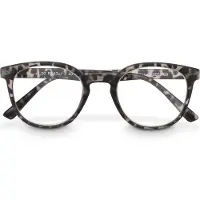 Hama Paire de lunettes, plastique recyclé, mi-marron mat, + 1,0 dpt