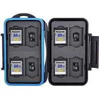 JJC MC ST16 Boîtier pour carte mémoire, Appareil photo numérique : accessoires, Transparent