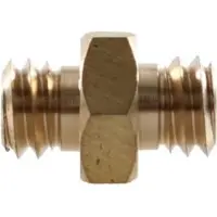 StudioKing Spigot Verloopnippel MC-1060A 3/8' Male 3/8' Male