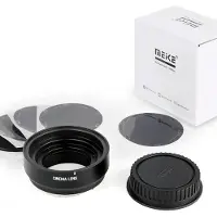 Meike MK 75T21S35 EFTPL, Adaptateur d'objectif, Noir