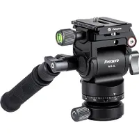 Fotopro MH 4L Vidéocopieur (Tête vidéo), Tête de trépied, Noir