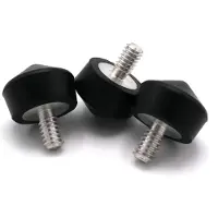 Caruba 1/4" Trépied Spike Caoutchouc / 22mm (3 pièces)