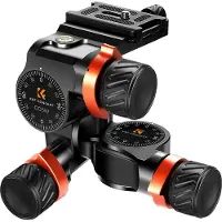 K&F Concept KF-31.047 (Tête sphérique), Tête de trépied, Noir