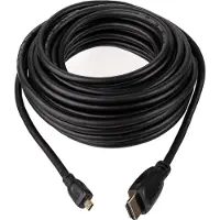 Caruba HDMI male - Micro HDMI male Cable (no chipset), 10 m