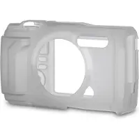 JJC Étui en silicone pour appareil photo SCC TG7, Housse pour appareil photo, Gris