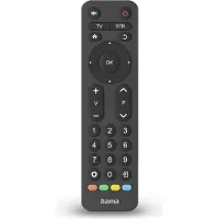 Hama Télécommande univ. pr TV, infrar., pr 2 app., gdes tches, av. apprent.